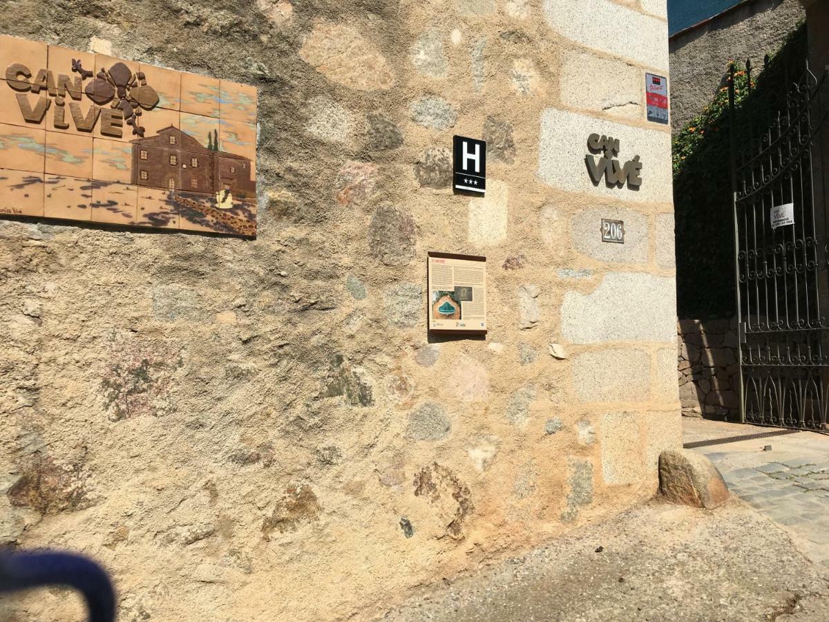 Hotel Masia Can Vive Cabrera de Mar Exterior foto